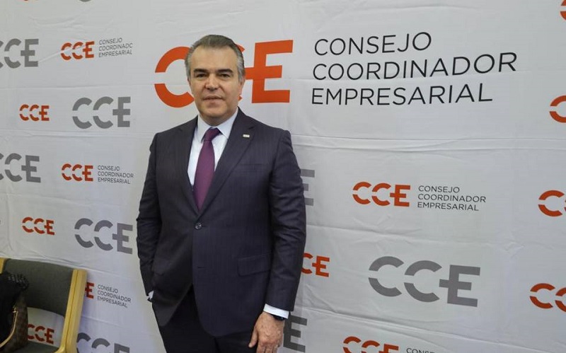 Francisco Cervantes: el diálogo es fundamental para el crecimiento Francisco Cervantes Díaz, presidente del Consejo Coordinador Empresarial (CCE).