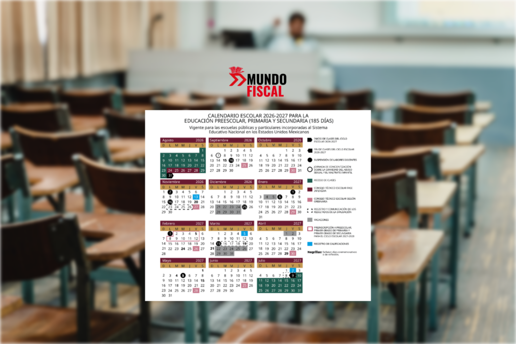 Ya es oficial. El DOF publicó el calendario escolar 2026-2027 de la SEP con fechas de regreso a clases, vacaciones y suspensiones para educación básica.
